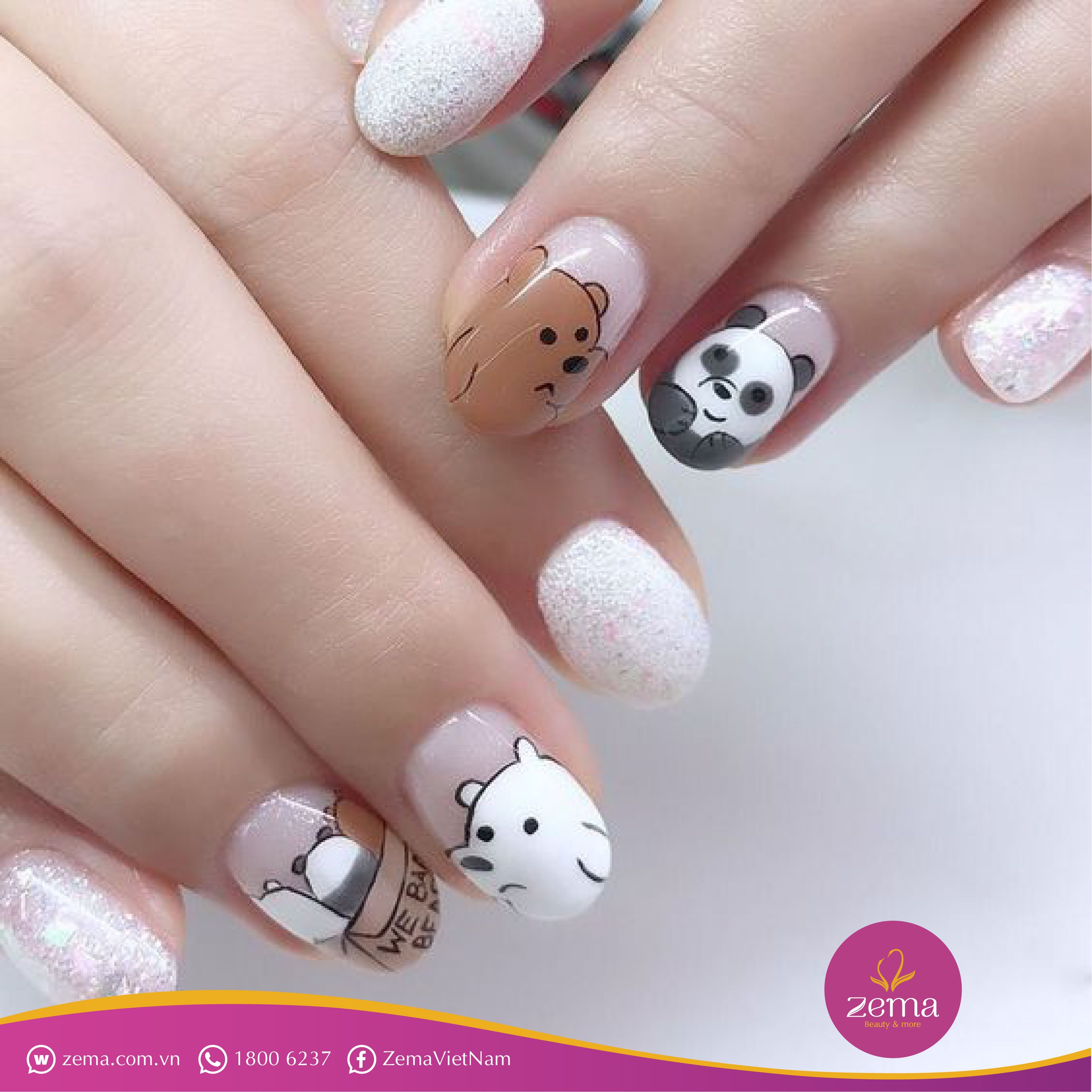 Những mẫu nail hình thú cưng ngộ nghĩnh khiến các nàng yêu từ cái nhìn đầu  tiên