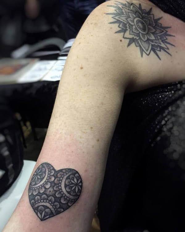Bagia tattoo  Một hình xăm trái tim trông đẹp và hoàn  Facebook