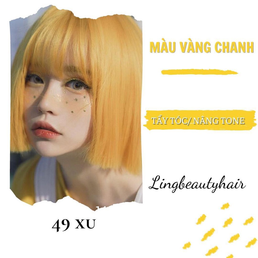 10 kiểu tóc màu vàng cam cực đẹp và nổi bật năm 2021