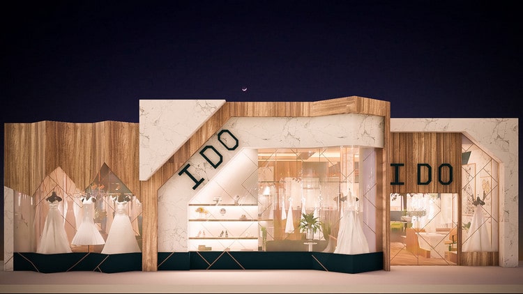 Mẫu thiết kế showroom Gò Dầu Mall đẹp hiện đại 2018